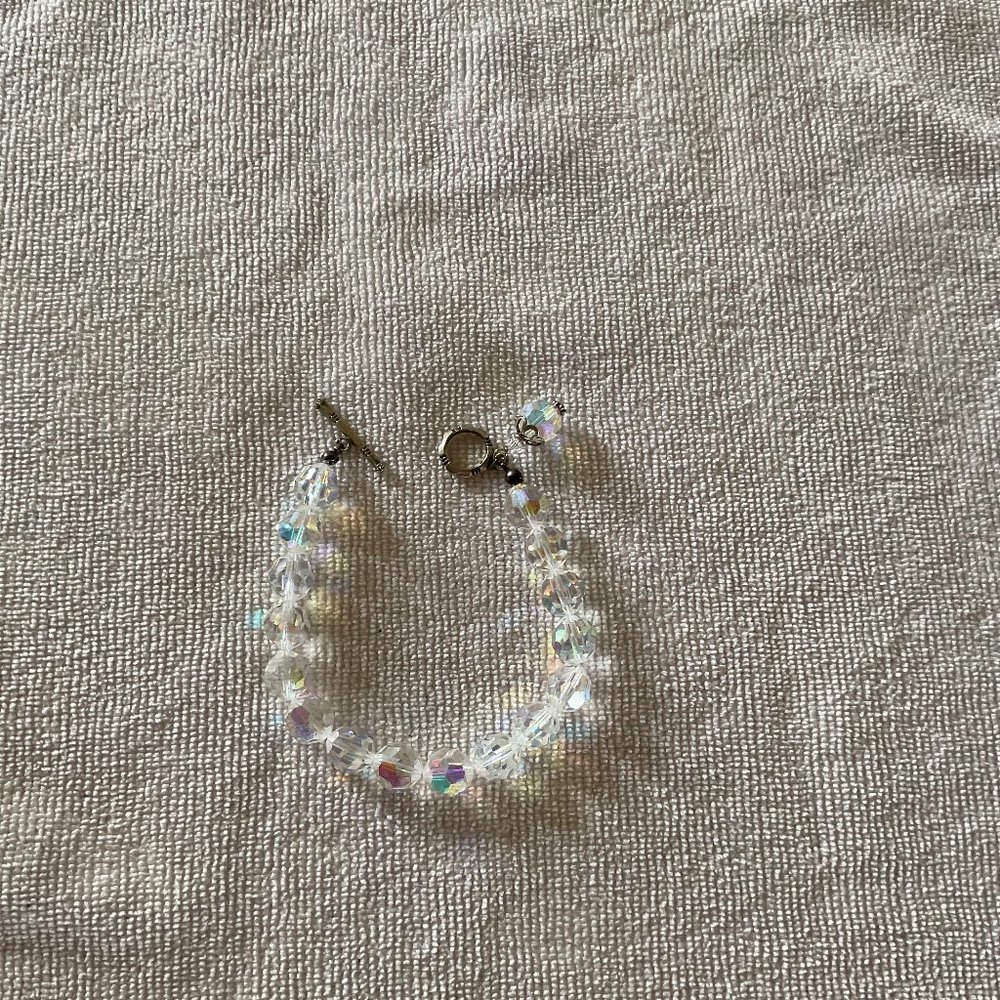 Beautiful Aura Quartz Bracelet